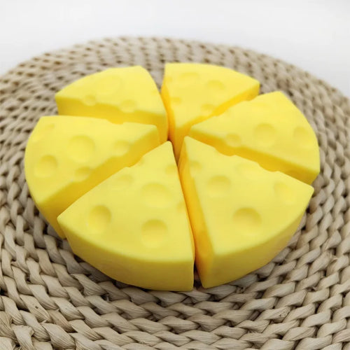 Adult Squeeze Toy Simulation Cheese Squeeze Toys | Soft Slow Rebound Stress Relief