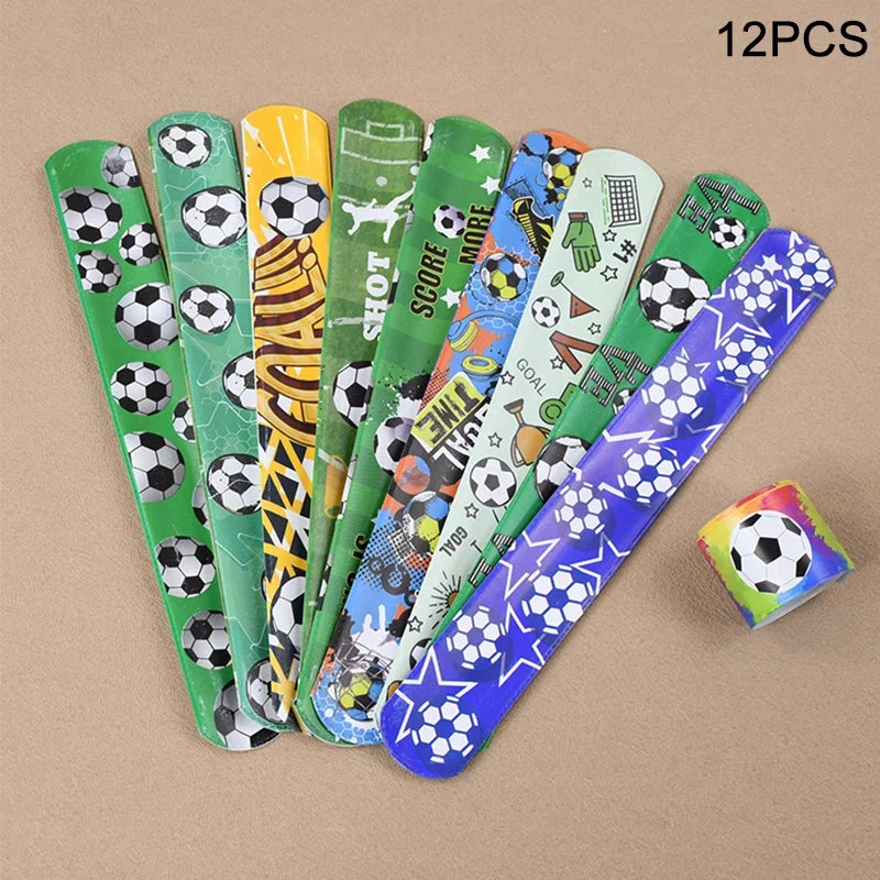 Soccer Party Bracelets Keychain | Pin Ball Maze Game Toys for Football Theme Kids Birthday