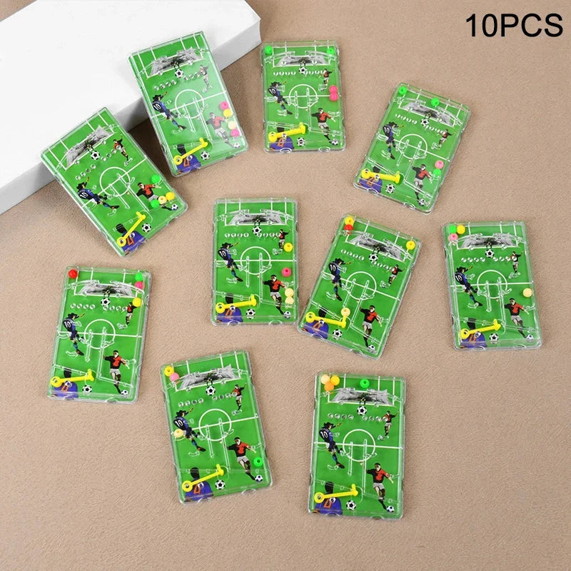 Soccer Party Bracelets Keychain | Pin Ball Maze Game Toys for Football Theme Kids Birthday