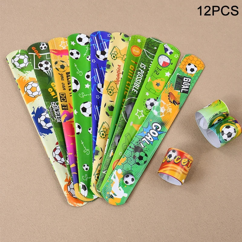 Soccer Party Bracelets Keychain | Pin Ball Maze Game Toys for Football Theme Kids Birthday