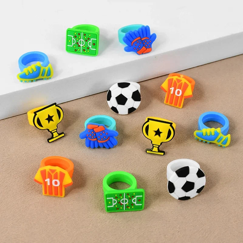 Soccer Party Bracelets Keychain | Pin Ball Maze Game Toys for Football Theme Kids Birthday